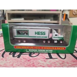 2006 Hess Miniature 18-Wheeler and Racer. 5
